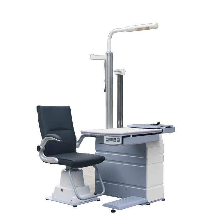 Optical Instrument Combined Electric Table And Chair 0phthalmic Refraction Optometry Combined Table Set Chair Unit S-550B