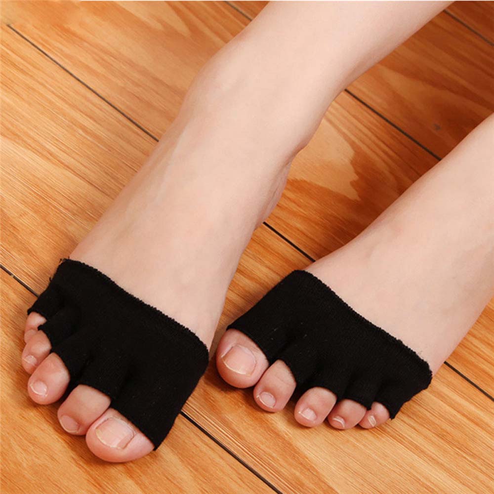 1 Pair Foot Care Tools Soft Pads Protectors Toe Corrector Toes Cover Five Finger Socks Foot Bunion Sleeve Protector