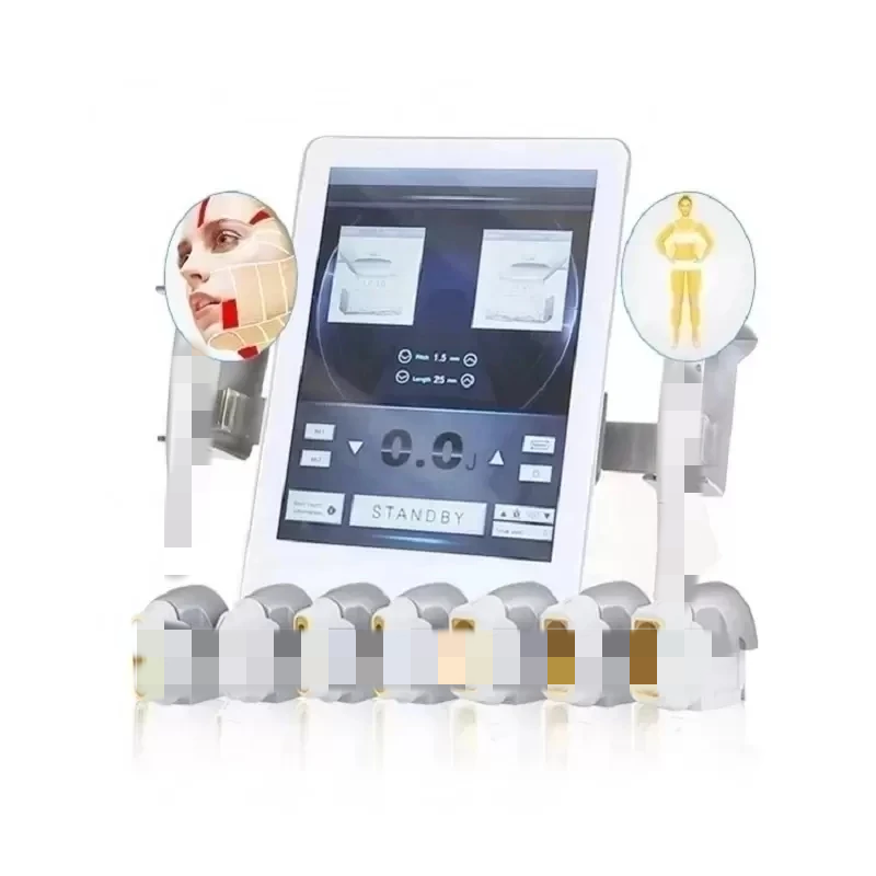 Professional 7D HIFU Ultra 360 Machine 2025 Portable 2 IN 1 Woman Body Sculpt Machine Slimming RF