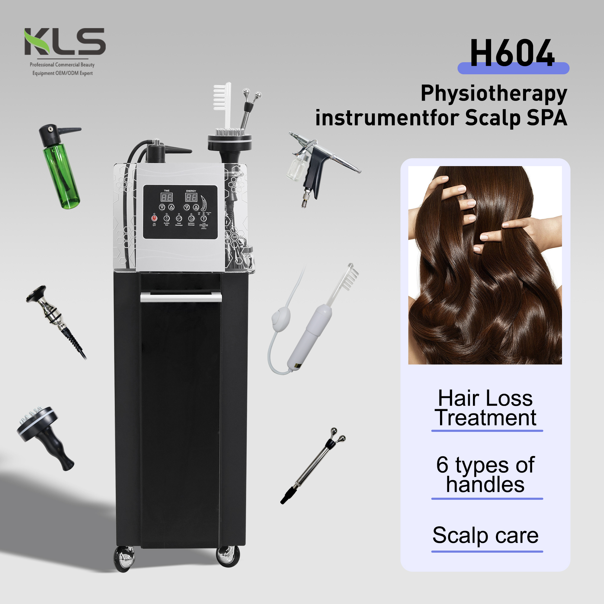 Scalp Balance oil SPA Hair Growth Machine Pore Cleansing Professional Multifunction Hair Care Massage Beauty Machine