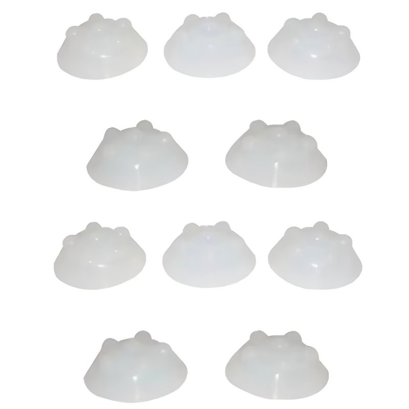 Oxygen Facial Beauty Device Handle Silicone Head 5 Pieces Oxygen Handle Silicone Head Skin Care Tool Spare Parts Spa Salon Use