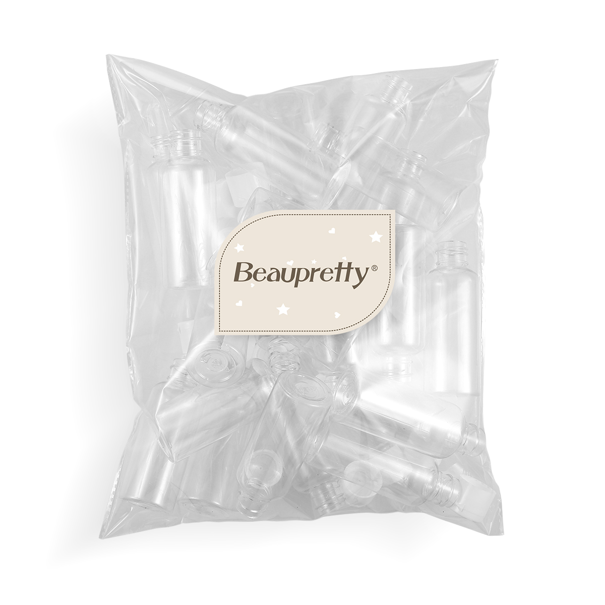 Flip Cap Bottles 50ml Shampoo Empty Mini Refillable Travel Containers Plastic Leakproof Storage Portable