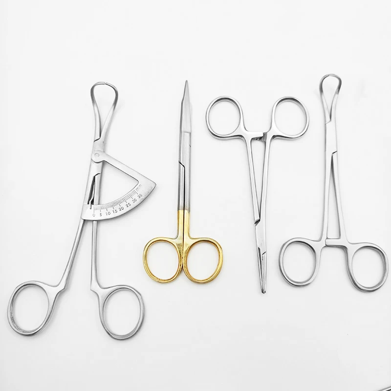 26Pcs Dental Suture Training Kit and Implant Surgery Tools Basic Instrument Set for Dental Clinics and Professionals