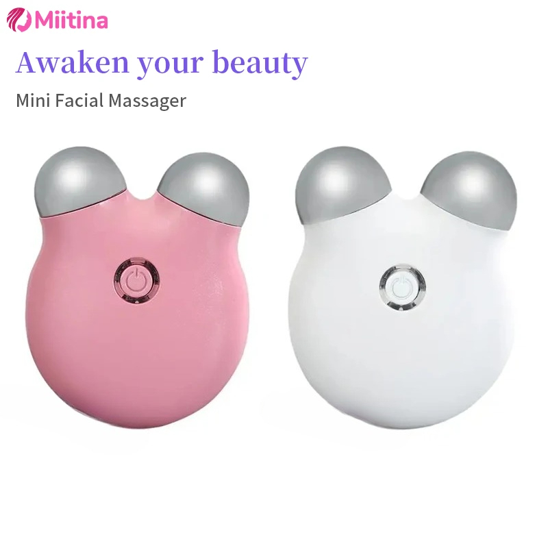 Microcurrent Electric Face Massager Lift Roller Face Slimming Massager EMS Delicate Contour Lifting Firming Skin Care Beauty