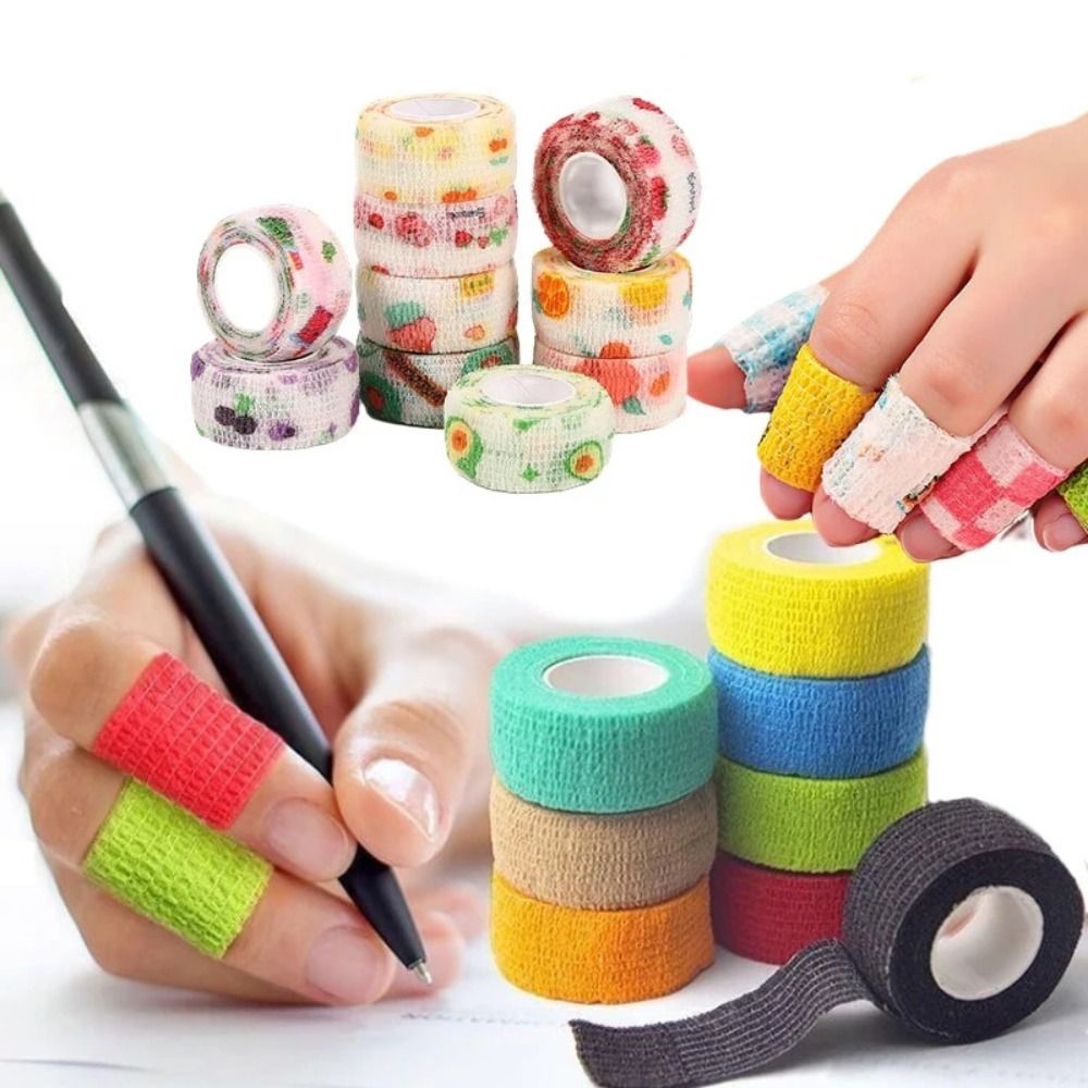 1 Pcs Finger Bandage Self-adhesive Tape Student Writing Finger Guard Cartoon Anti-wear Anti-cocoon Stationery Finger Guard