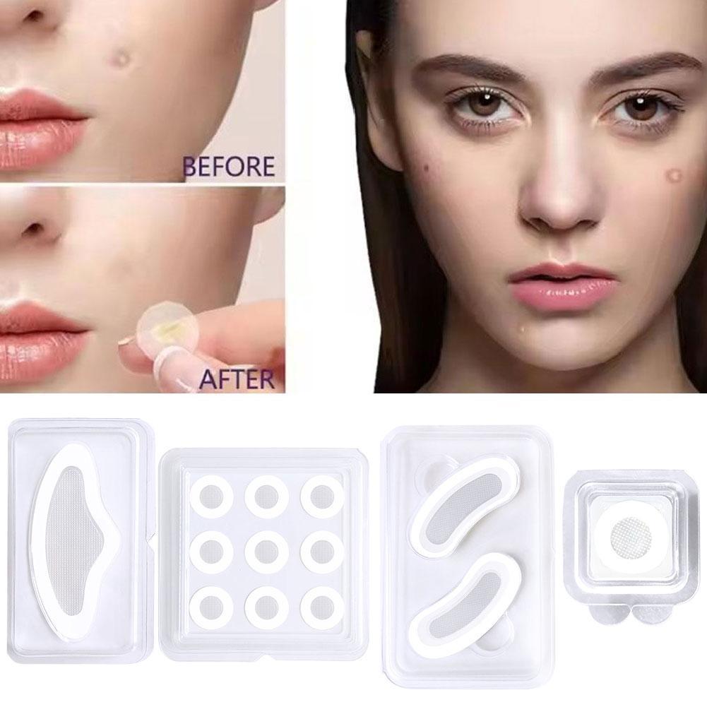 1set Soluble Microneedle Hydrocolloid Acne Patch Invisible Breathable Acne Patch Available Day And Night Skin Care Repair Patch