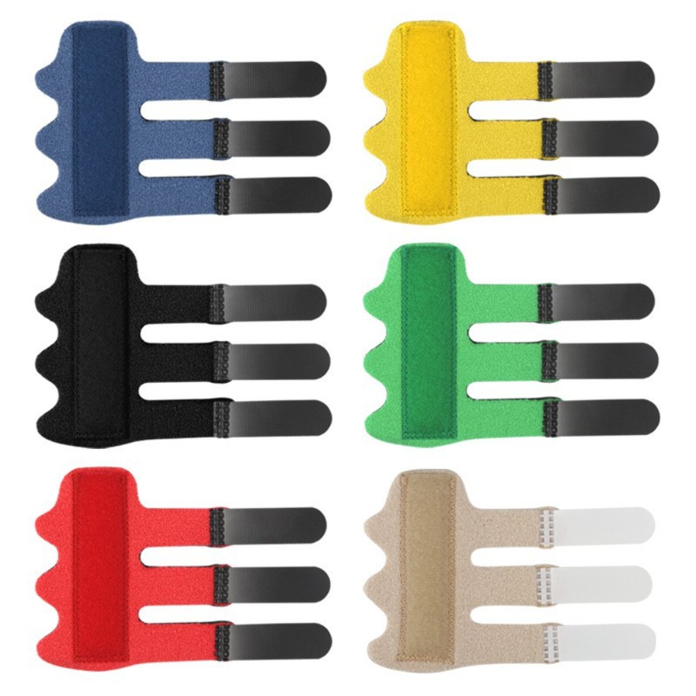 Finger Straightener Trigger Finger Splint Adjustable Durable Adjustable Finger Fixing Belt Colorful Hand Splint