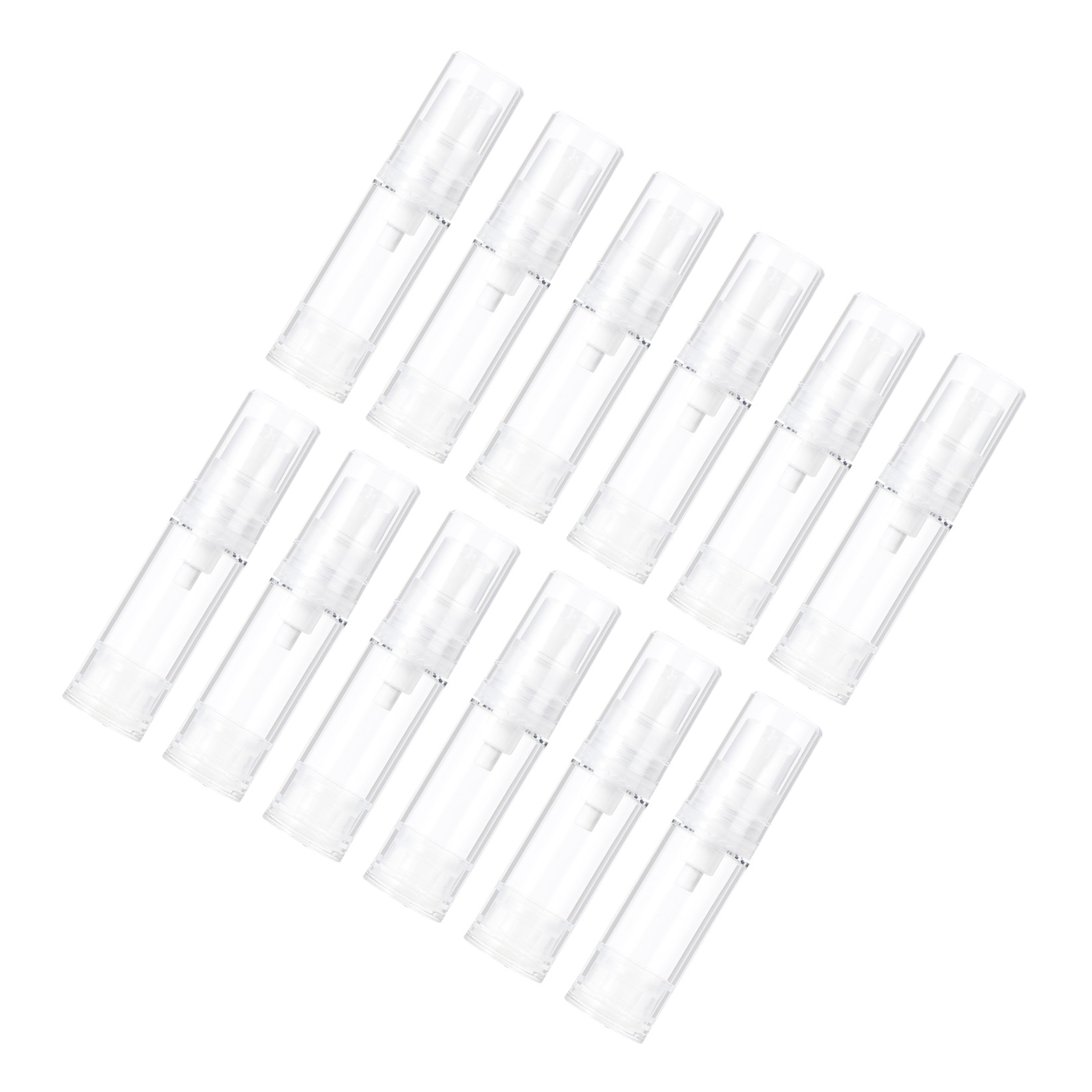 12pcs Empty Subpackaging Bottles Leakproof Durable Storage Lotion Shampoo Travel Plastic Container Lightweight