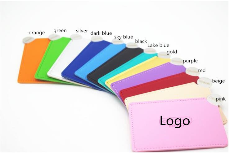 100pcs mirror with customized logo
