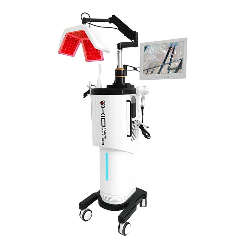 5 in 1 Hair Growth Machine Scalp Spa Low Level Laser Hair Loss Treatment Scalp Analysis Professional Beauty Salon Equipment