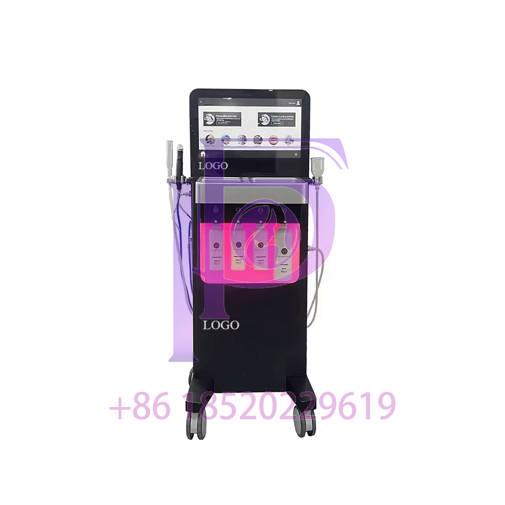 Hydro Dermabrasion Machine Aqua Peeling Oxygen Infusion Skin Renewal Professional Facial Care System CE