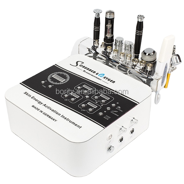 2025 Wholesale High Frequency 8 in 1 Facial Spa Beauty Equipment Derma Peel Machine for Acne Treatment and Whitening Wholesale