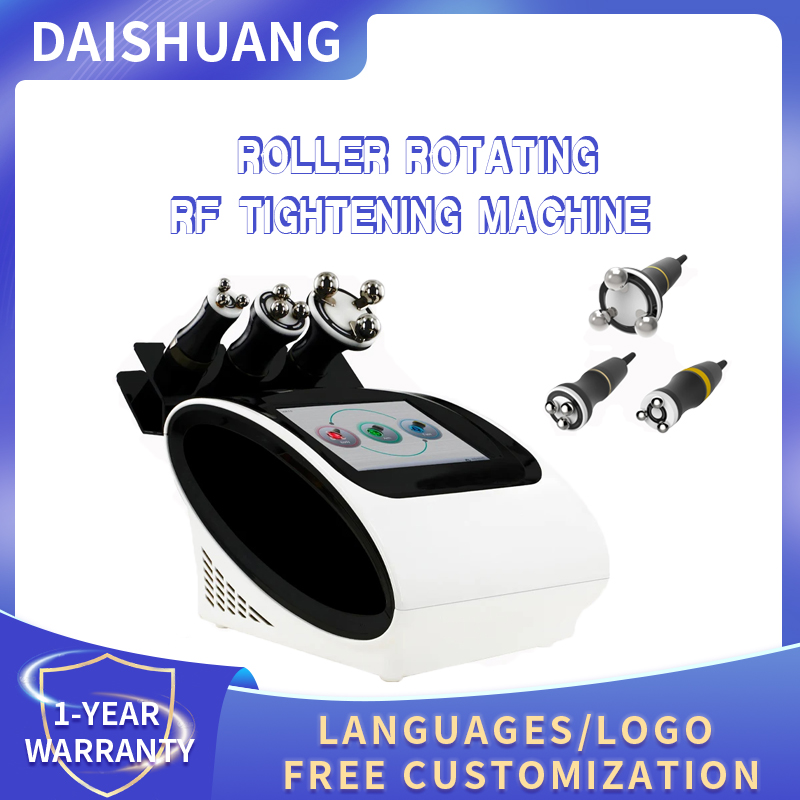 2025 New 3 In 1 360 Degree Body Contouring Cellulite Remove RF Vacuum Anti-aging Wrinkle Skin Tightening Roller RF 360 Machine
