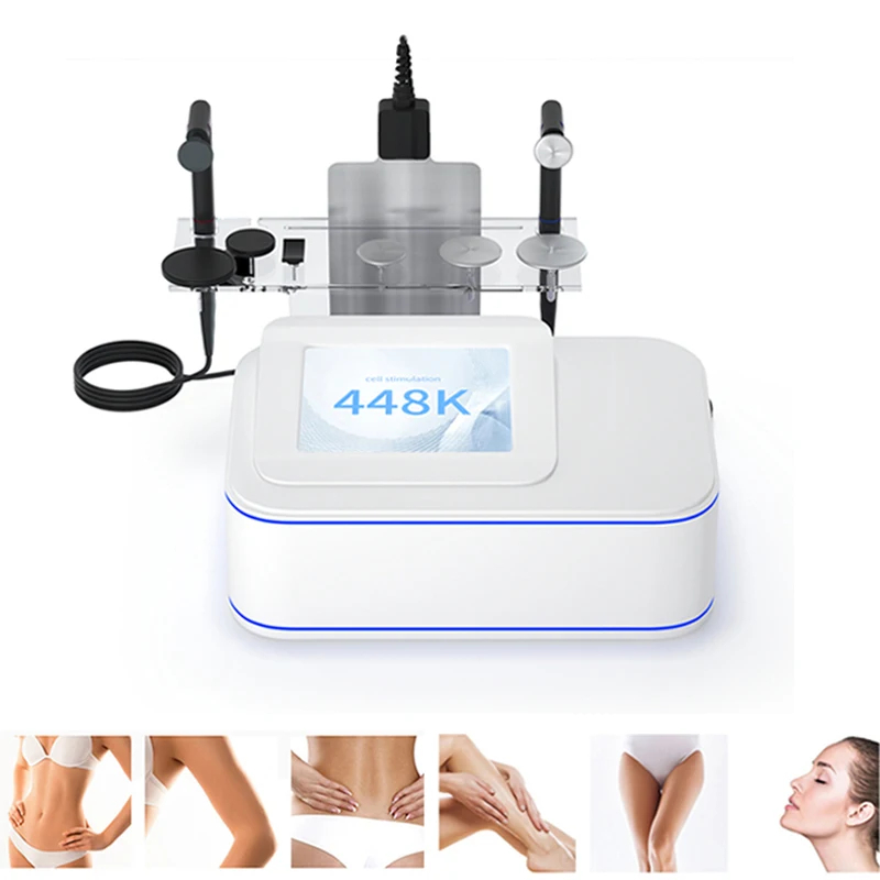 448Khz Indiba RET CET Tecar Therapy Capcitive Electric Transfer RF Body Radio Frequency Physiotherapy Massager Slimming Machine