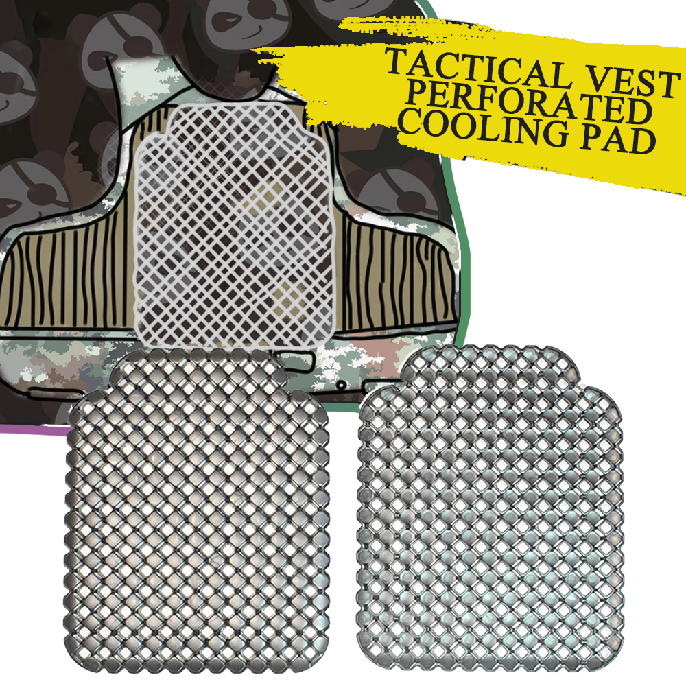 Tactical Vest Universal Cooling Pad Summer Lightweight Vest Pocket Carrying Gear Outdoor CS Airsoft Training Rope with Fixing