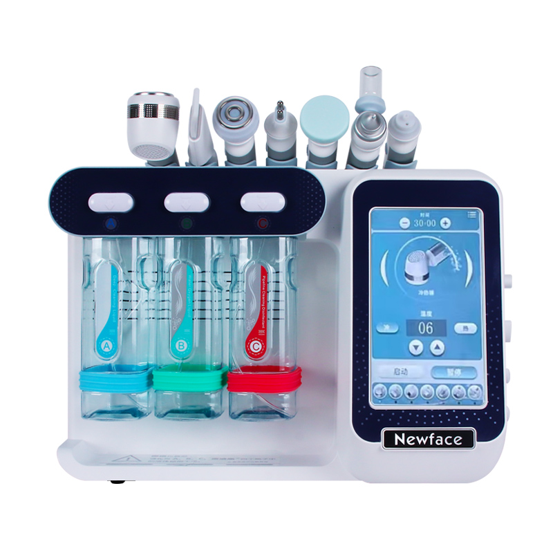 Beauty  Spa Equipment 7 in 1 Skin Rejuvenation Wrinkle Removing   Aqua Dermabrasion Peeling Machine Oxygen Jet