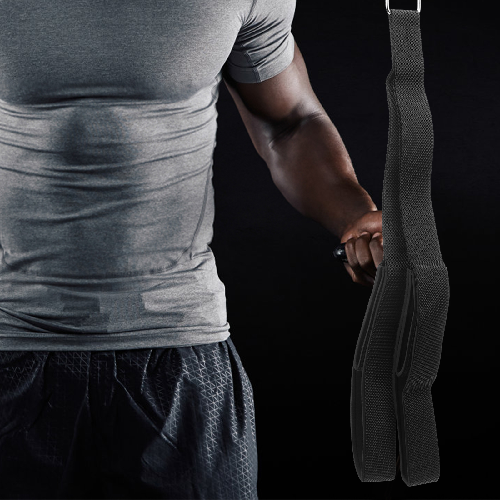 Fitness Rope Tricep Pull down Attachment Triceps Biceps Training Accessories Braided Polyester Home Gym Equipment Arm Strength