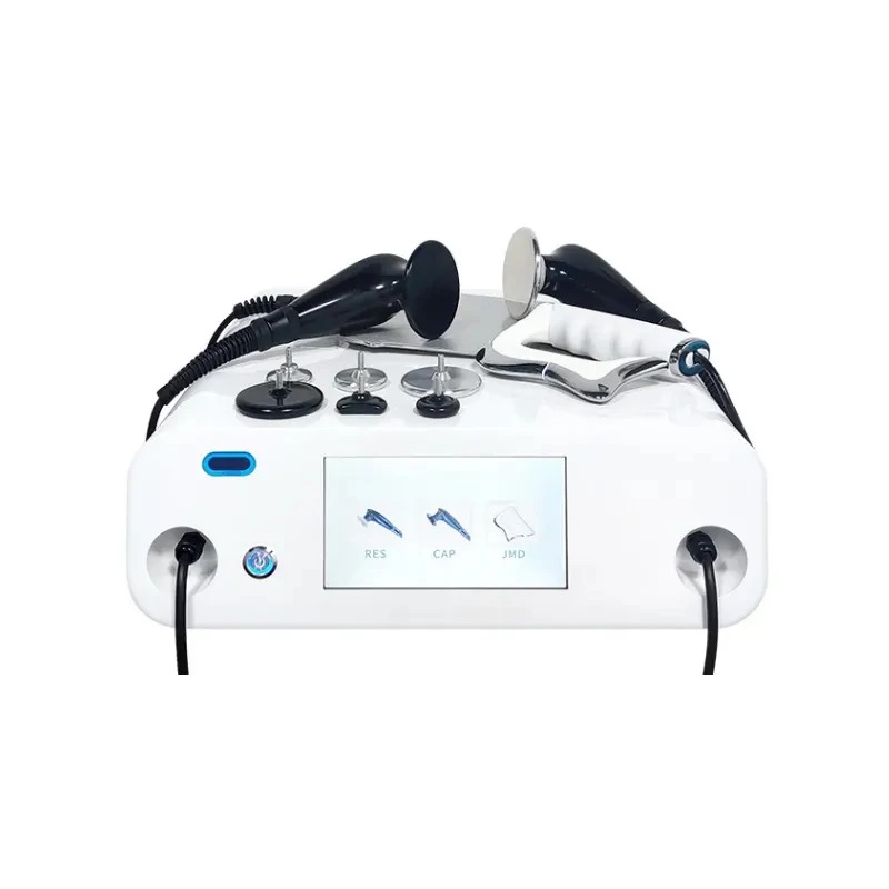 Portable 448KHz Tecar Therapy Machine 3 in 1 Physio Device Pain Relief Body Rehab Home Use CET RET JMD Diathermy