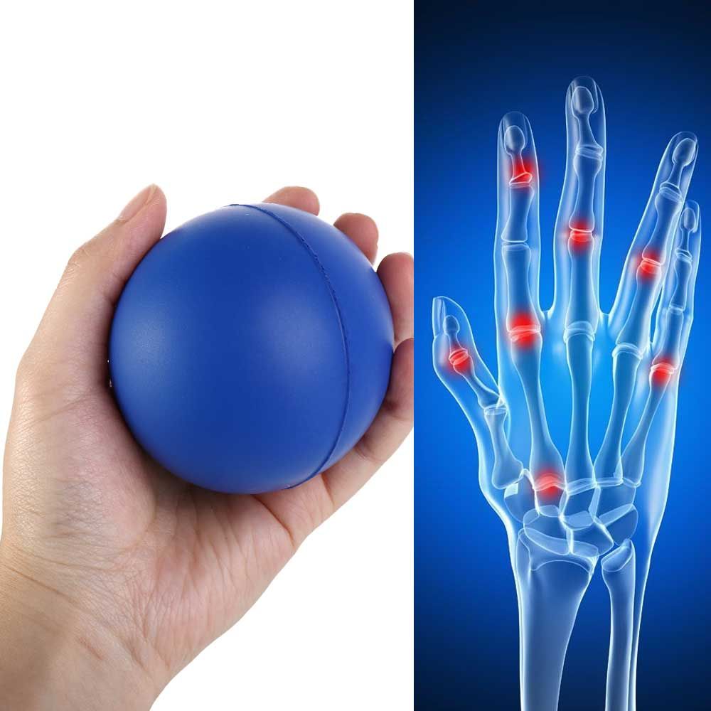 Round Shape Finger Exerciser Ball Forearm Ergonomic Grip Strengthener Ball Finger Strengthening Grip Finger Dexterity