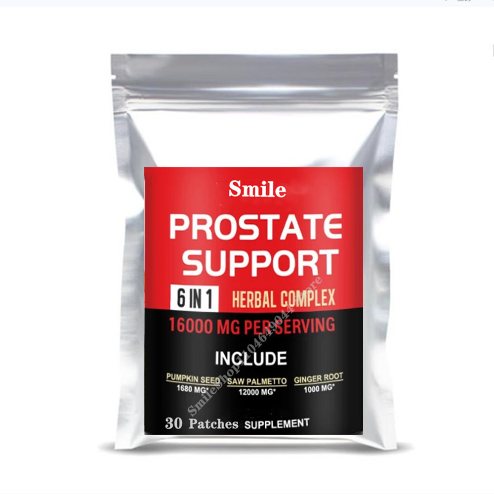 Hot sale 30 Patches Saw Palmetto Extract with Ginger Root - Prostate Health Hair Supplement Urinary Health