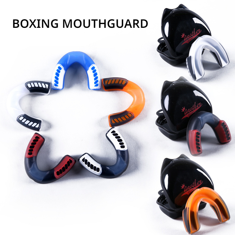 Sports Mouthguards Children Adult Taekwondo Sanda Boxing Single-sided Non-double-sided Mouth Guard Basketball Mouthguard
