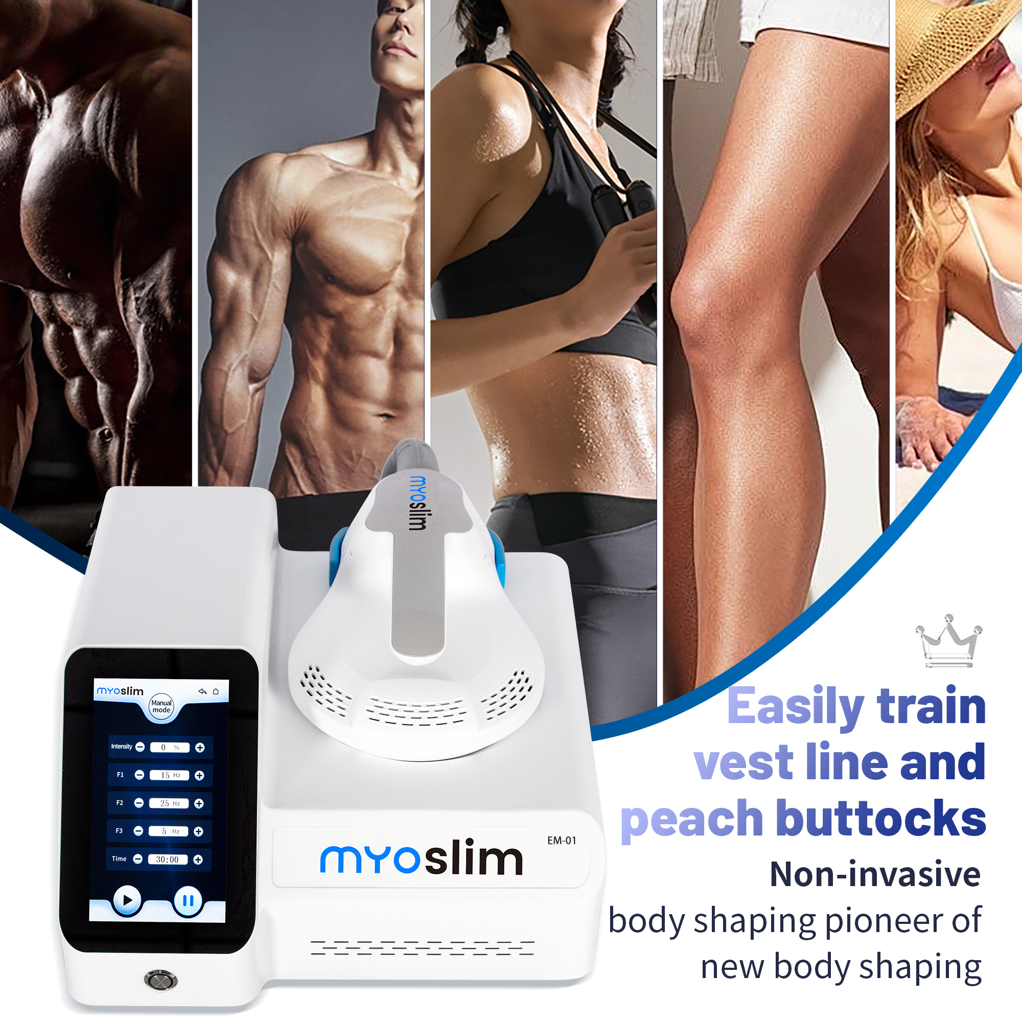 2025 Muscle Stimulation NEO RF Electromagnetic Body Mini Body Sculpting Machine Fat Removal