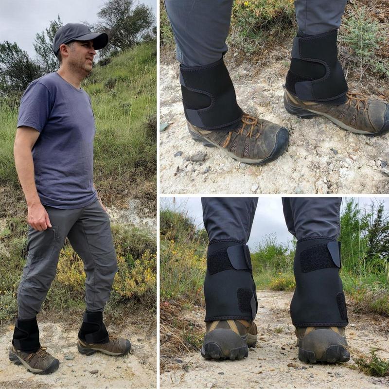 Leg Gaiters Trail Gaiters Boot Protection Trail Gaiters Mud Protection Foot Strap Lightweight Hunting Leg Gaiters For Walking