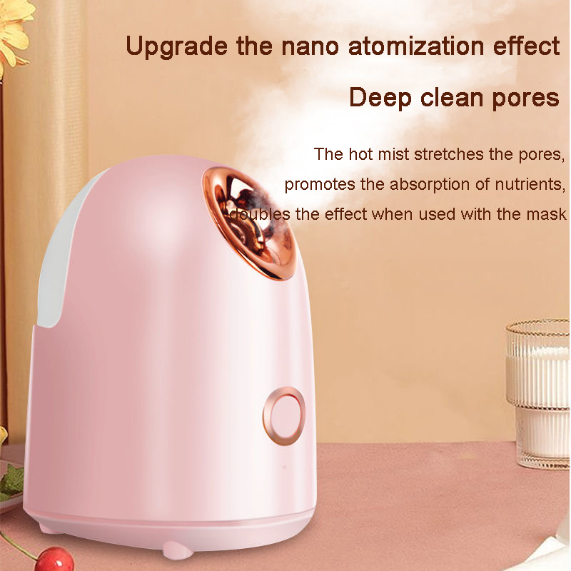 Hot Skincare Facial Steamer Beauty Device For Face Hydration,Pore Cleansing,Nano Steam With Deep Penetration