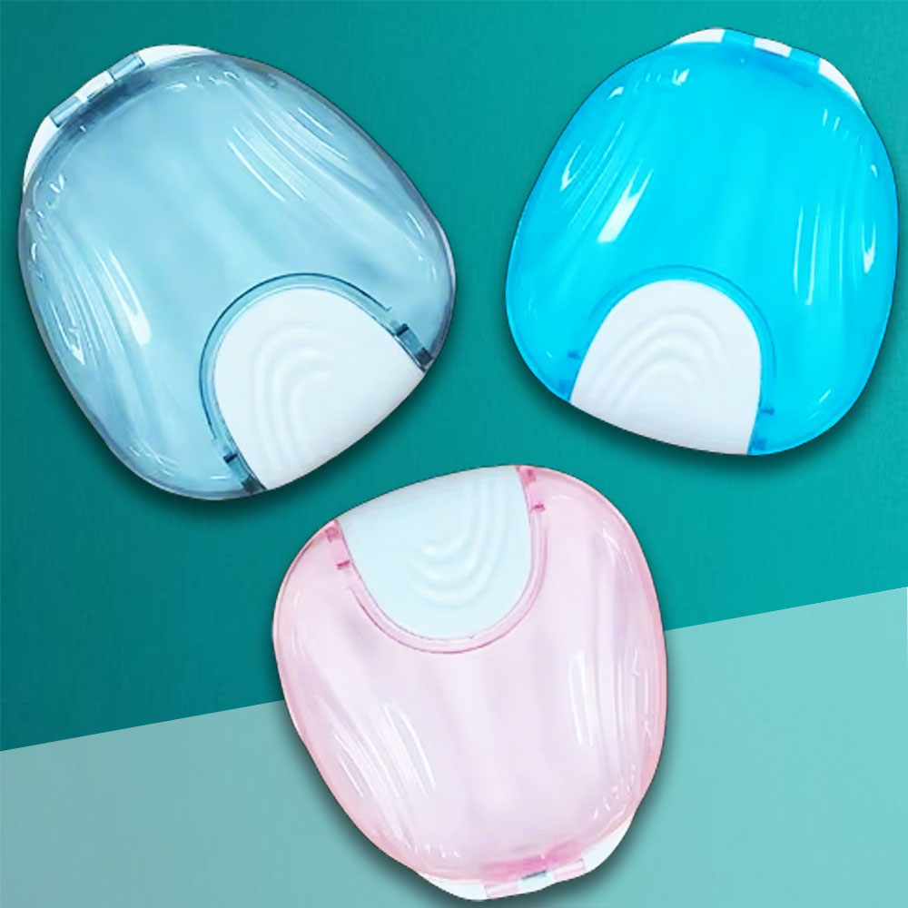 Denture Bath Box Organizer False Teeth Storage Container Cleaning Cases Artificial Tooth Boxes Dental Supplies