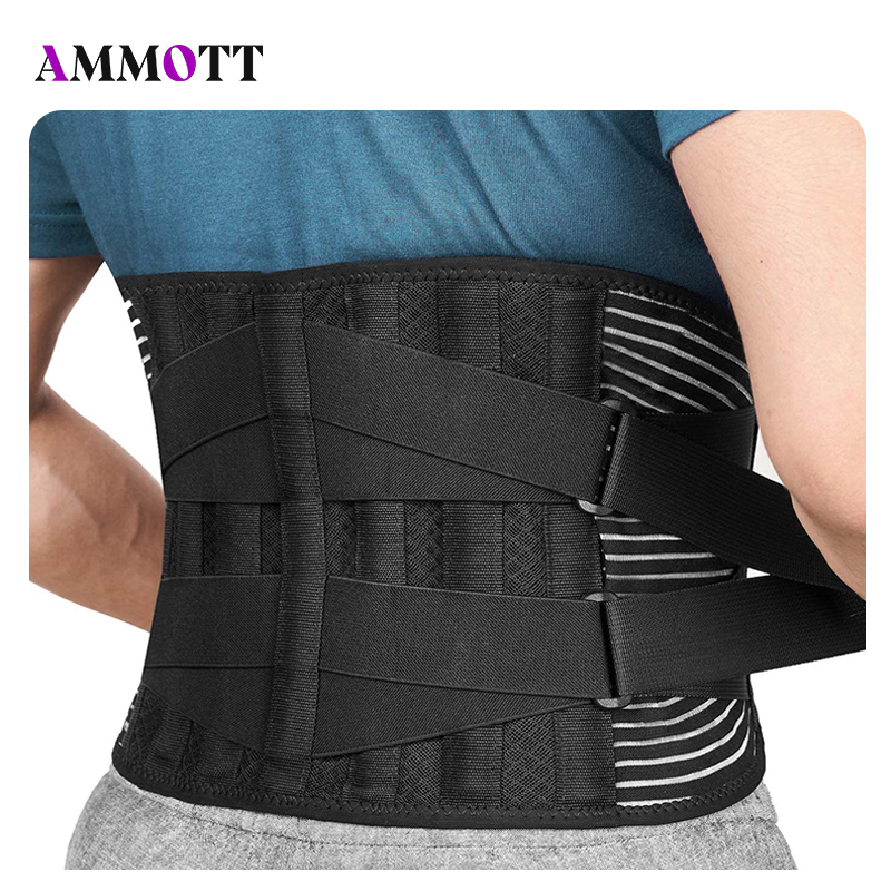 1Pcs Waist Back Brace For Lower Back Pain-Lumbar Support For Heavy Lifting Men Women-Breathable Waist Support Relief Sciatica