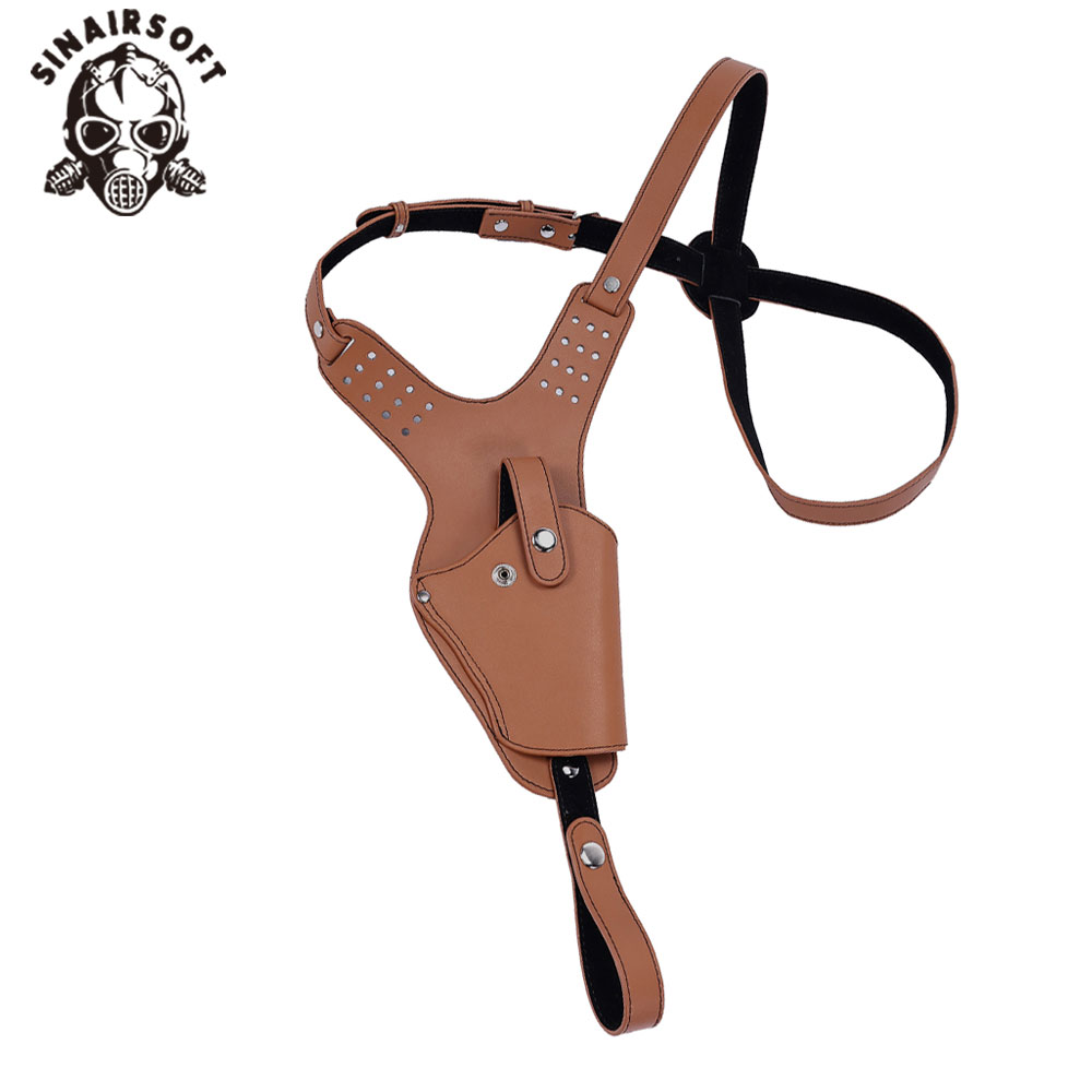 Tactical Shoulder Adjustable Vertical Underarm Holster for Concealed Carry Fits Glock M9 M1911 P226 P320 SIG Hunting Holster