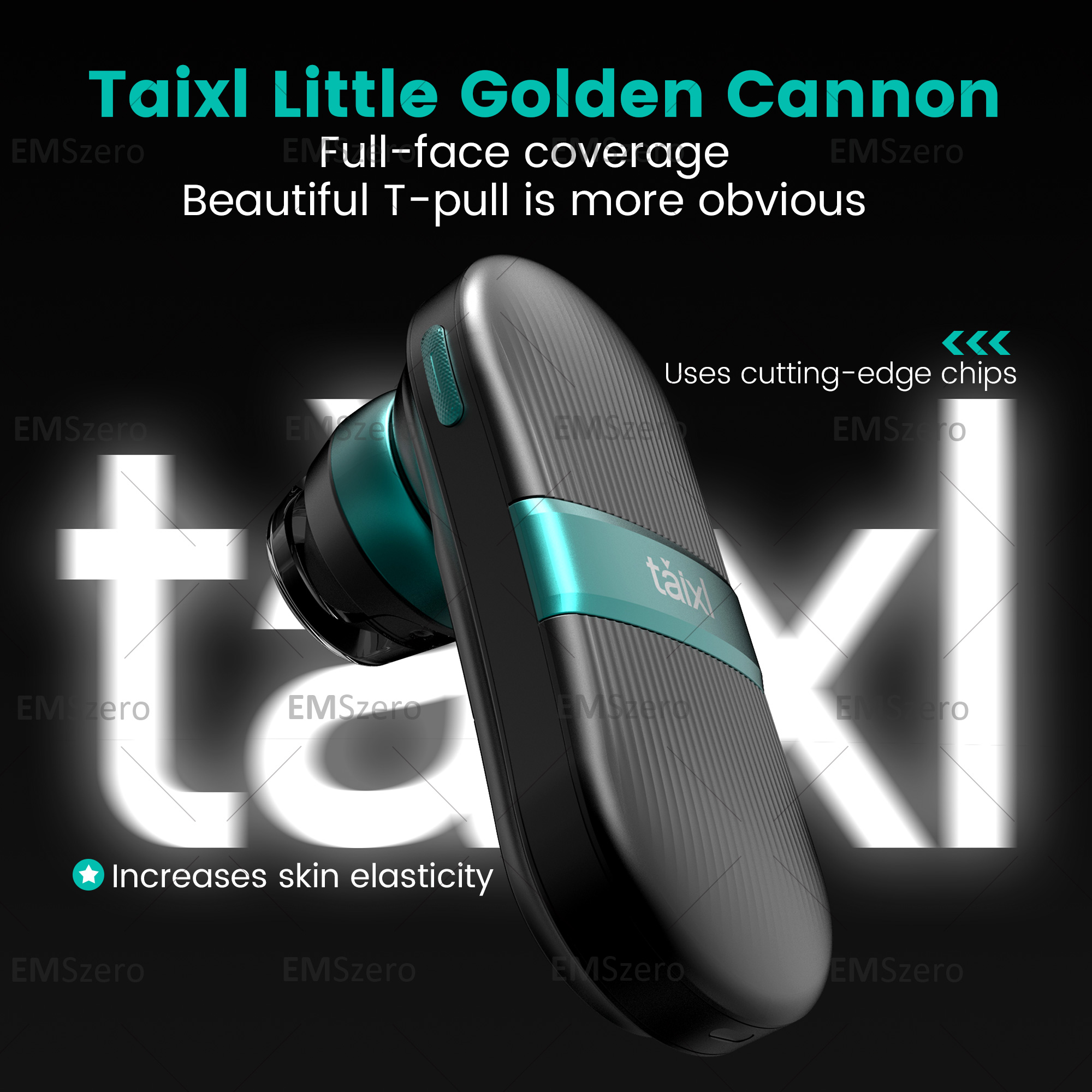 tǎix handheld beauty device for skin tightening, lifting and wrinkle reduction