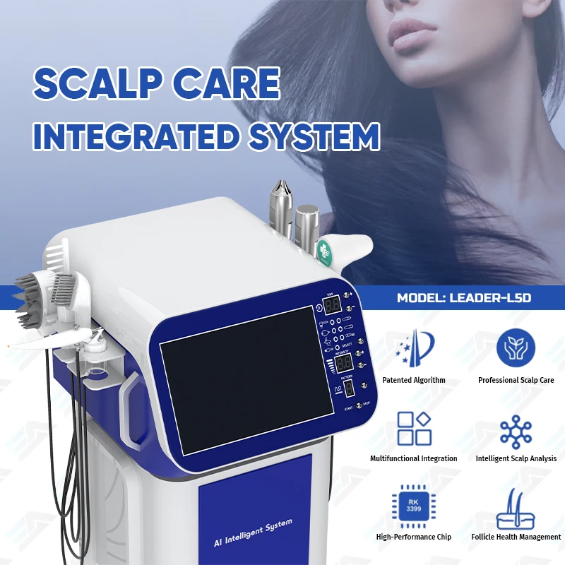 7 in 1Scalp Care Machine Hair Analyzer Leader-LD5 Scalp Health Management System Hair Loss Treatment Device Improve Hair Quality