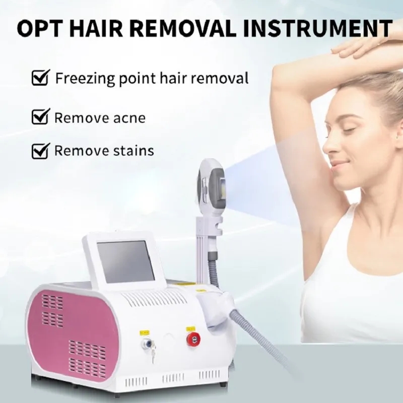 Opt Lpl Laser Hair 480/530/590/640/690/750/808nm Permanent Painless Skin Care Rejuvenation Beauty Instrument.