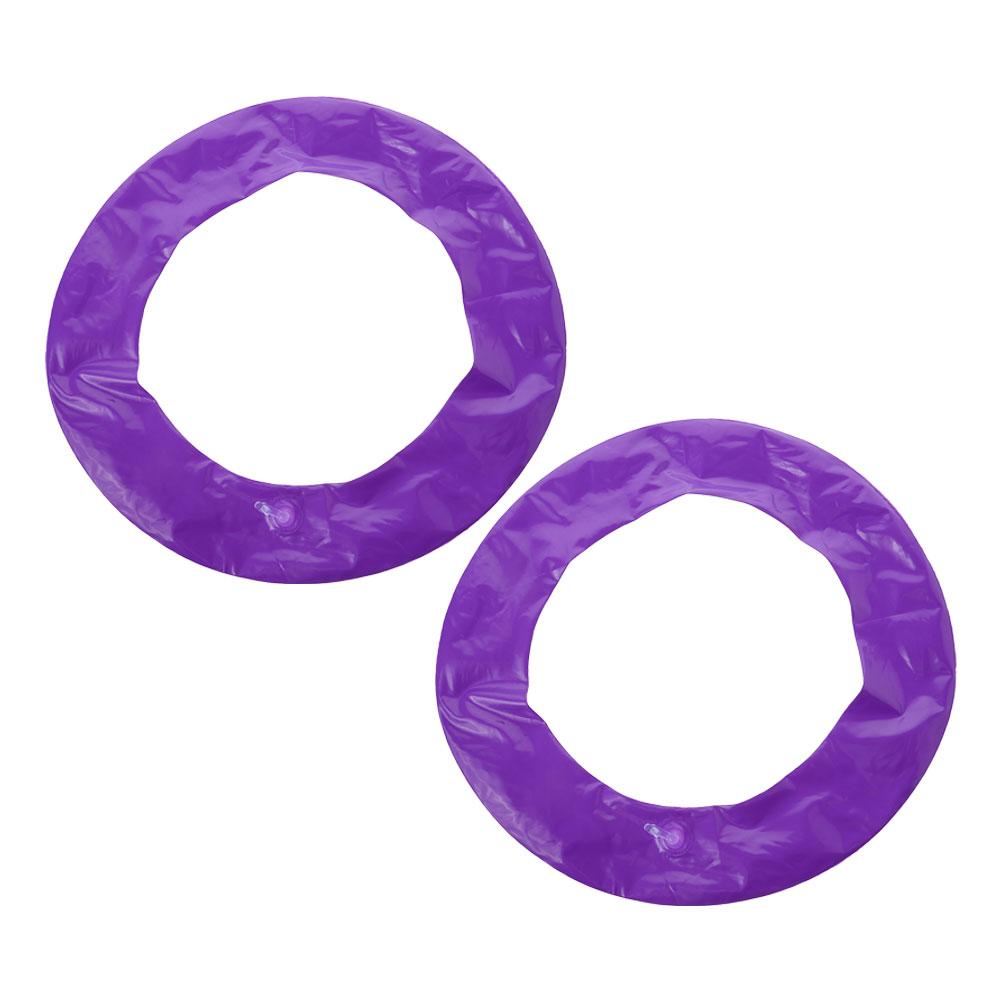 2Pcs Yoga Yoga Ball Fixing Ring Base Inflatable Stand PVC Fixing Ring Stability Balance Exercise Equipment Round Holder