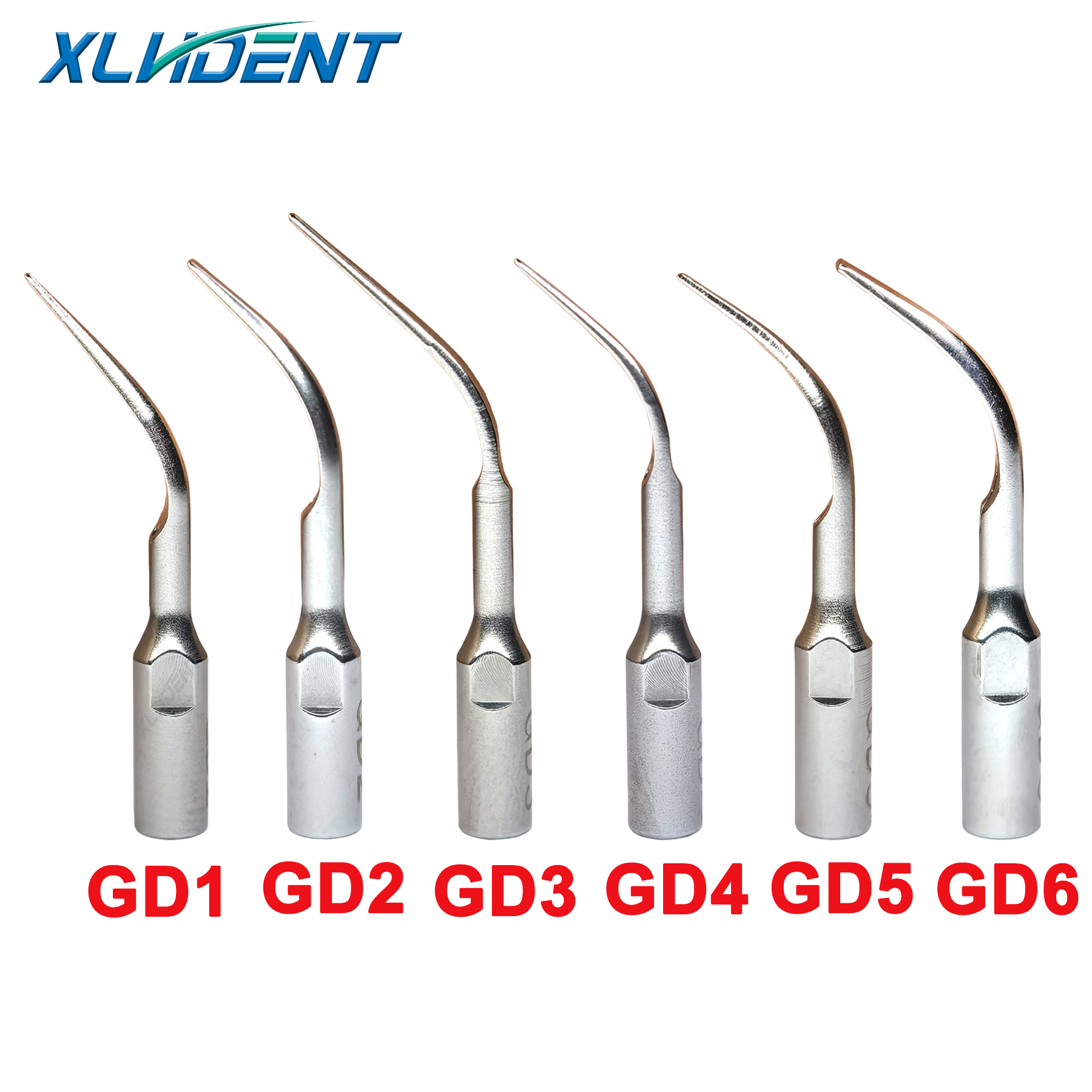 Dental Ultrasonic Scaler Tips Periodontics Endodontics Scaling Tips GD1 GD2 GD3 Fit NSK SATELEC Scaler Handpiece Dental Tools