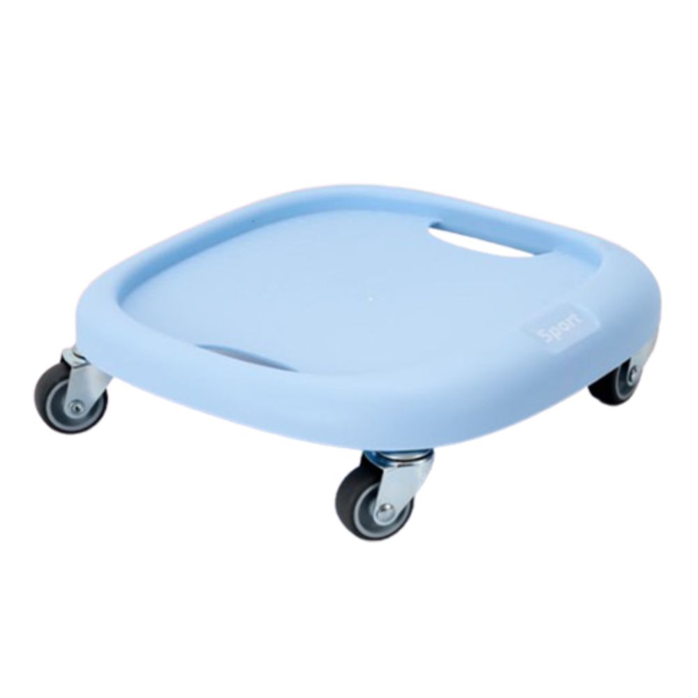 Noiseless Abdominal Wheel Roller Multifunctional 4-wheel Fitness Sliding Disc Exercise Wheels With Handle
