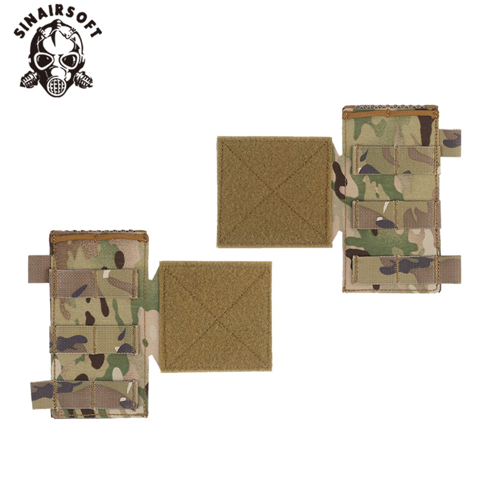 Tactical D3CR Side Saddle Pair G Hook MOLLE PLAS D3CRM D3CRX D3CRH Chest Rig Accessories Radio Magazine Holder Hunting