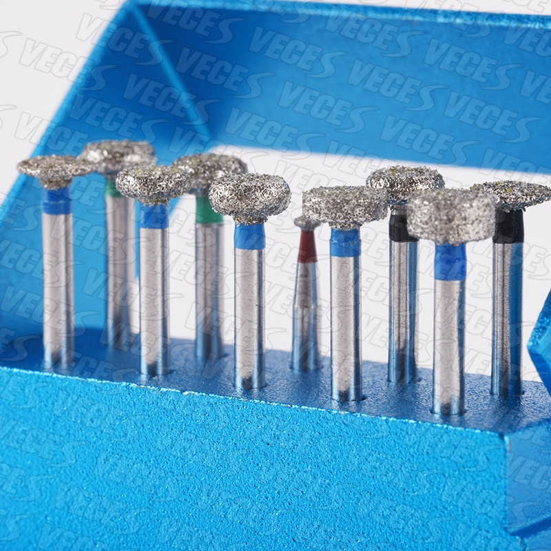 WR Series Diamond Dental Bur with Wheel Disc Shape for Incisal Edge Removal - Oral Care Consumable Tools FG 1.6mm