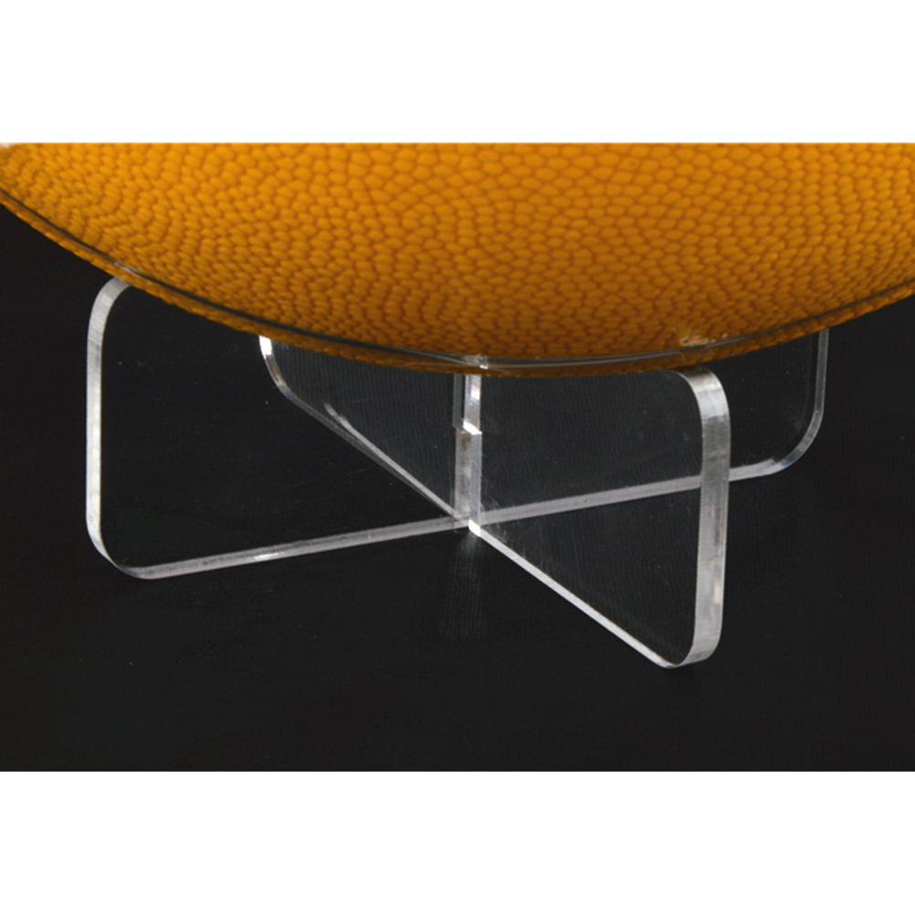 2 pcs Ball Bracket Acrylic Stand Sturdy Transparent Display Holder Support Base for Balls Collectibles