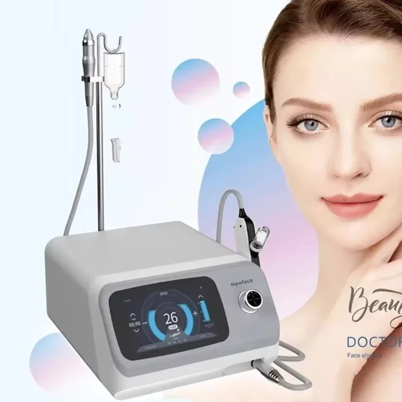 Portable Jet Peel Machine 2-in-1 High Pressure Facial Cleanser Skin Rejuvenation Oxygen Facial Beauty Water Jet Cleaning Device