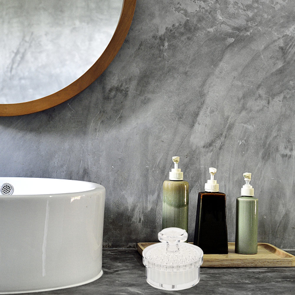 2pcs Facial Brush Cleansing Face Scrubber Skin Exfoliator Tool for Sensitive Smooth Lightweight Travel Portable