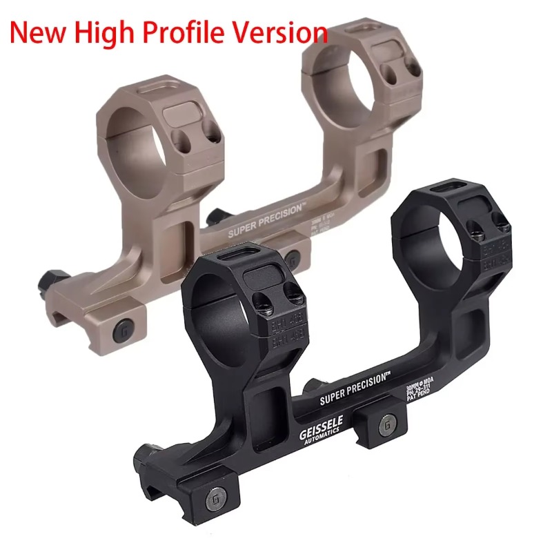 Cantilever Rifle RMR Sight Scope Mount High Low Profile 20mm Picatinny Rail Base Super Precision 25.4mm 30mm Rings AR15