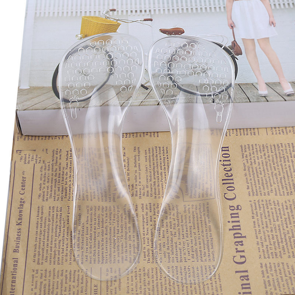 3 Pairs Shock Absorbing Insoles Damping Cushions Anti Slip Shoe Pads Foot Care Sports Insoles Long Service Foot