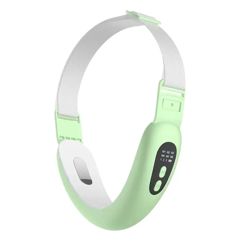Face Lifting Vibration Facial Massager Double Chin V Line Lift Belt Beauty Device