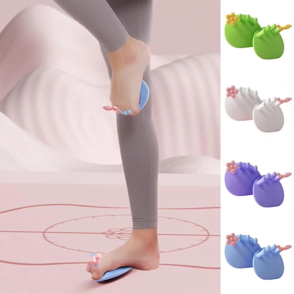 1 Pair Anti Drop Foot Arch Trainer Non Slip Comfort Toes Separators Lightweight Portable Overlapping Toes Corrector Men/Women