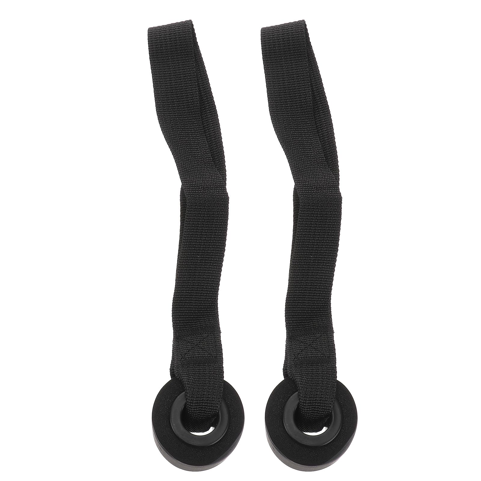 2 Pcs Heavy Duty PVC Door Anchor With Buckle For Training Strap Resistance Band Fitness Elastic Bands Bodybuilding Exercise Gear