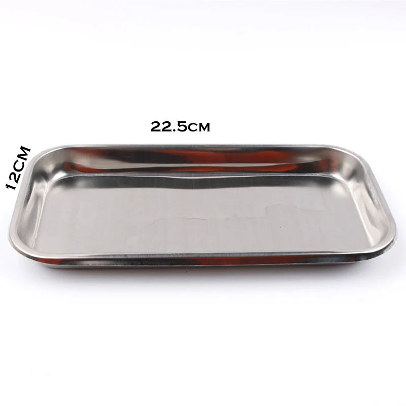 Stainless Steel Medical Tray Medical Surgical Tray Dental Surgical Tool Instrument for Dental Students