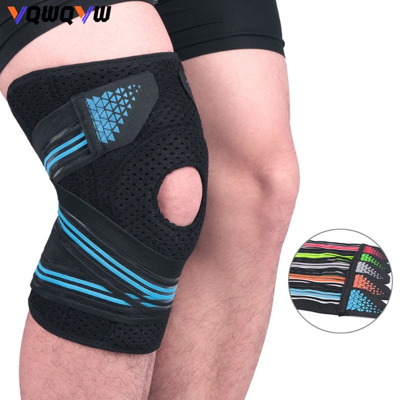 1Pcs  Knee Braces for Pain Relief, Compression Knee Sleeves with  Gel Pad & Side Stabilizers for Weightlifting, Running,Workout