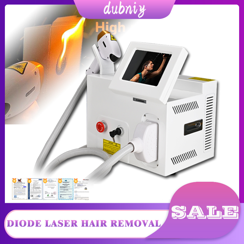 3000W Portable Diode Laser Hair Removal Machine, Permanent & Painless with 3 Wavelengths (755/808/1064nm)